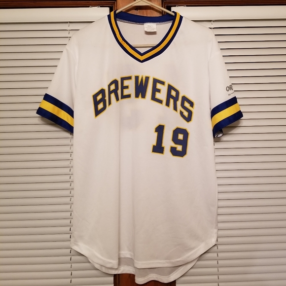 vintage brewers jersey